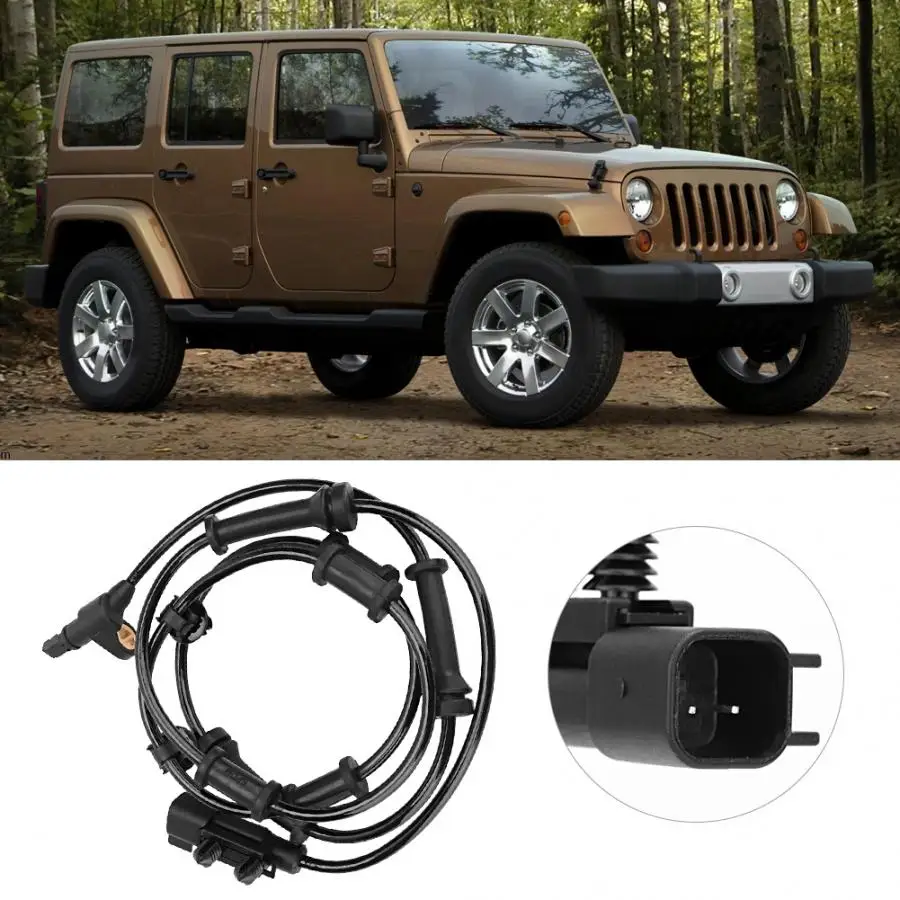Датчик скорости переднего колеса 68003281AA подходит для Jeep Wrangler 3.6L 2012 3.8L 2007 2008 2009 2010 2011 Автомобильные аксессуары