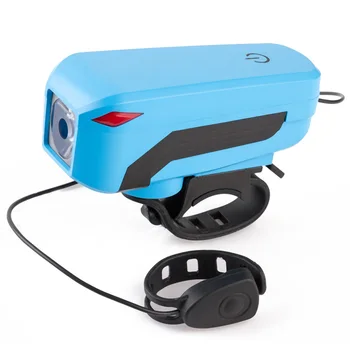 

Lighted Electric Horn Bicycle Headlights Integrated Mountain Bike Riding Equipment Usb Charging Super Loud Press Screen Switch