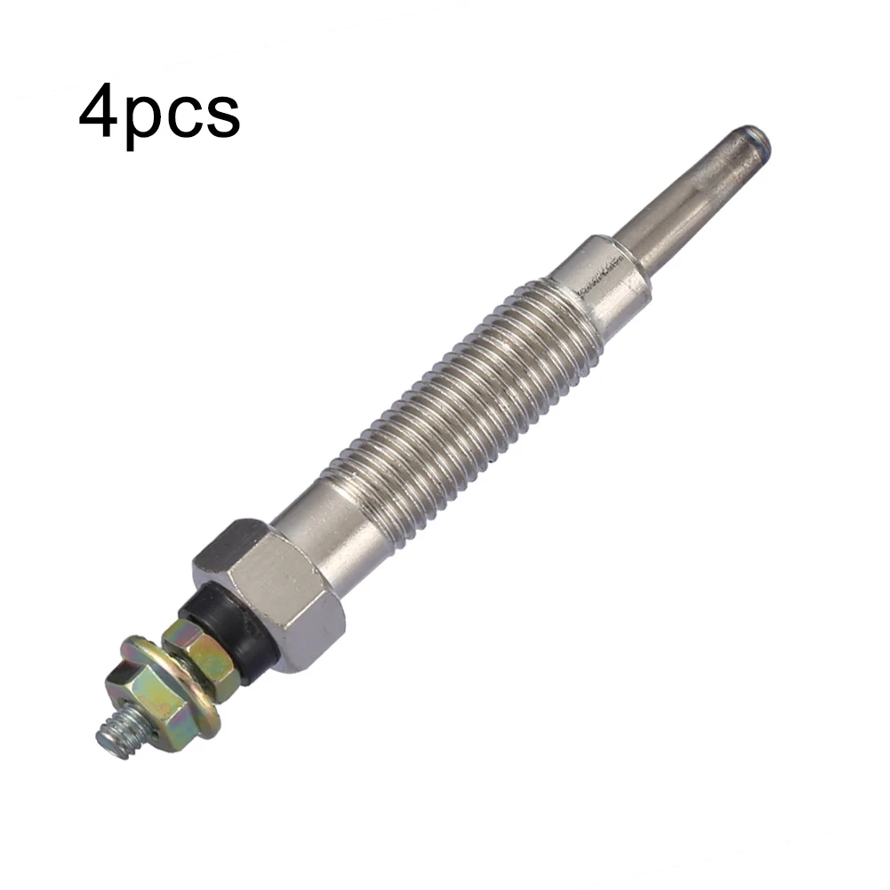 

4pcs Diesel Heater Glow Plugs 12V 5A Aluminum Alloy Dual Core Diesel Heater Glow Plugs For Mitsubishi Challenger L200 L300 2.5 D