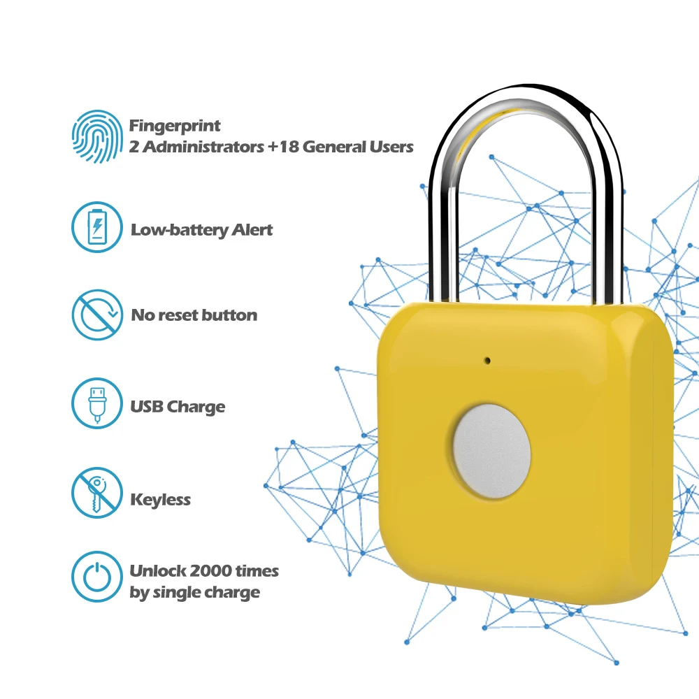 Usb зарядка отпечатков пальцев замок умный электрический замок двери следа ноги шкафчик с навесным замком ящик шкафа ящик замок безопасности водонепроницаемый