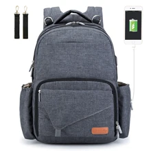 Best Offers New large waterproof mother baby diaper bag backpack USB changing maternity nappy bags for mom mommy mama stroller organizer Best Offers New large waterproof mother baby diaper bag backpack USB changing maternity nappy bags for mom mommy mama stroller organizer