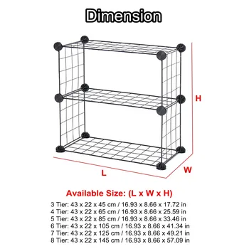 

New Simple Assembly 3/4/5/6/7/8 Tiers Iron Mesh Dustproof Shoe Rack Storage Organizer Cover Cabinet Shelf for Home Dormitory Sho