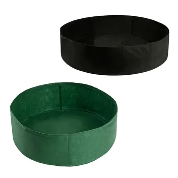

1PC Felt Planting Barrel Rural Portable Outdoor Indoor Non-woven Round Garden Cultivation Seedling Planting Bag
