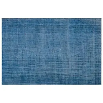 

Handmade Blue Vintage Overdyed Turkish Area Rug 183x275 Cm-6'0''X9'0''
