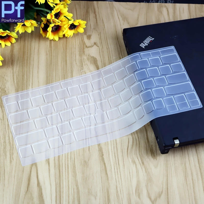 transparent Sil; icone чехол для клавиатуры Soft-Touch для lenovo Thinkpad X390 X395 X380 yoga - Цвет: transparent