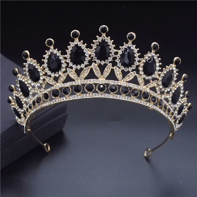 Rhinestone Crown Headband Tiaras Crowns Headbands Bridal Wedding Jewelry