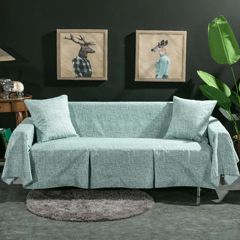 Мягкий чехол Чехлы для диванов мебель диван протектор для iphone 1/2/3/4 местный диванных чехлов для Гостиная стрейч для диванов - Цвет: color5