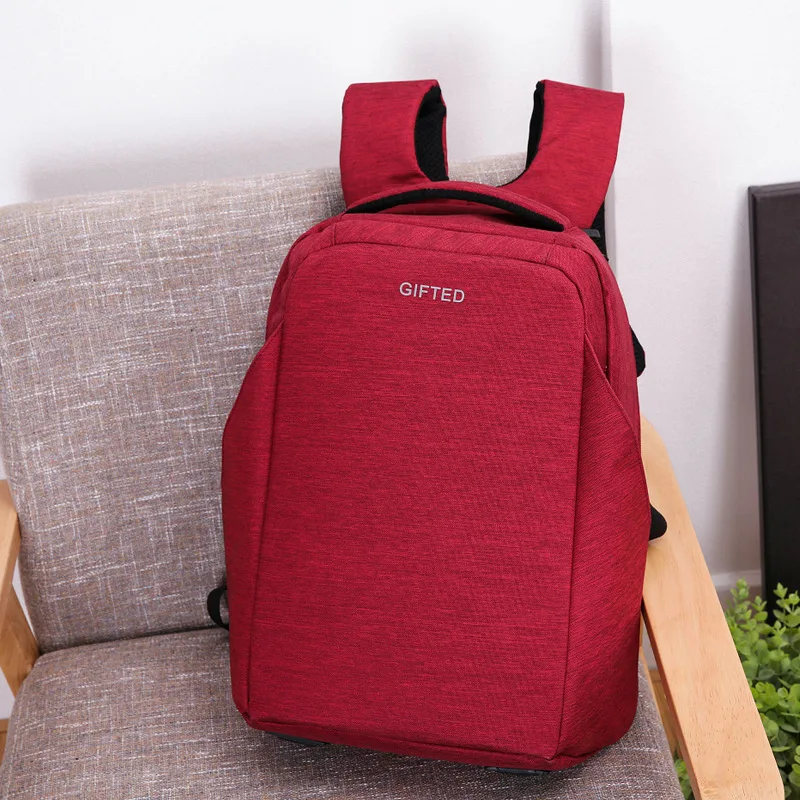 

2019 Business Travel MEN'S Backpack Business Anti-Theft Top Grade Three-Color Multi-functional Computer Bag laptopbag