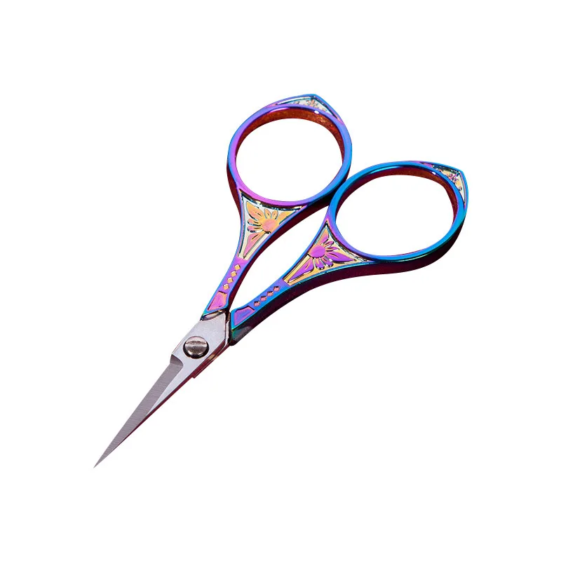 1Pcs Stainless Steel Vintage Scissors Sewing Fabric Cutter Embroidery Scissors Tailor Scissor Sewing Thread Scissor  Yarn Shears