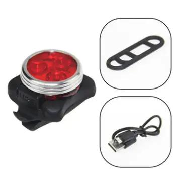 

Mountain Bicycle USB Charging Warning Light Limitless Light Adjustable Vehicle Bike Lamp Front Back Headlights