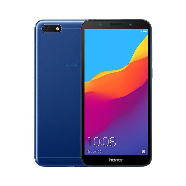 Глобальная версия, Honor 7 S, 2 ГБ, 16 ГБ, смартфон MT6739, четырехъядерный, 13 МП, камера заднего вида, 3020 мАч, аккумулятор, 5,45 дюйма, 18:9 экран - Цвет: Blue