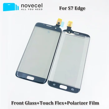 

Novecel ORI G935F Front Glass + Touch panel + Polarizer Film Assembly For Samsung S7 Edge Touch Screen Digitizer's Replacement