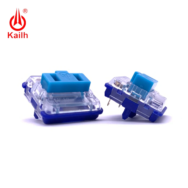 Kailh choc низкопрофильный 25g механический переключатель клавиатуры синий для механической с подсветкой linear