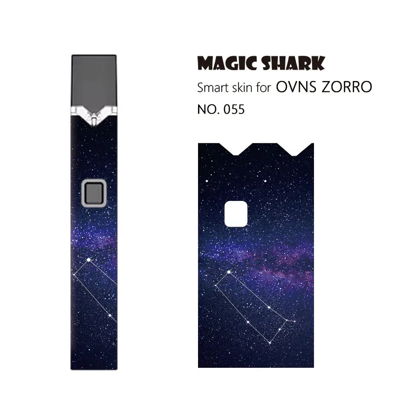 Волшебная Акула Dreamy Созвездие звездное небо ПВХ стерео Наклейка для Zorro чехол пленка для OVNS Zorro 055-065