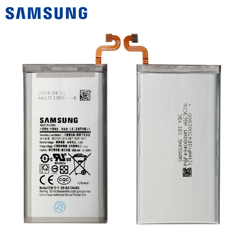 SAMSUNG Original Replacement Phone Battery 3500mAh EB-BA730ABE For Samsung Galaxy A8 PLUS A730 A730F Batteries+ Tools