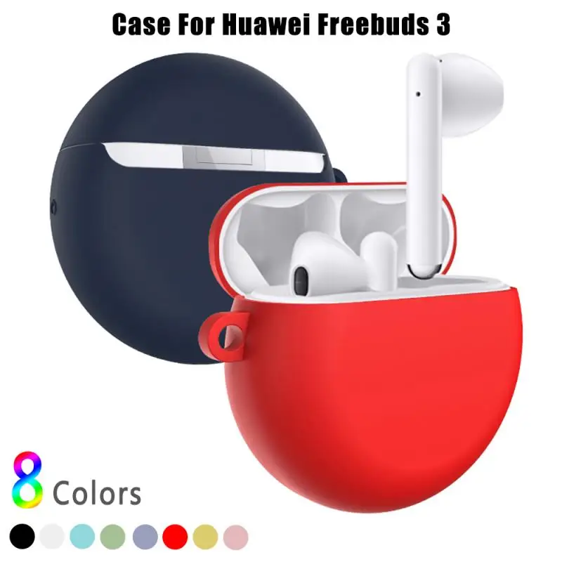 

Case For Huawei Freebuds 3 Wireless Earphone Charging Case Soft Silicone Protective Cover Case For Huawei Freebuds 3 Cover Shell