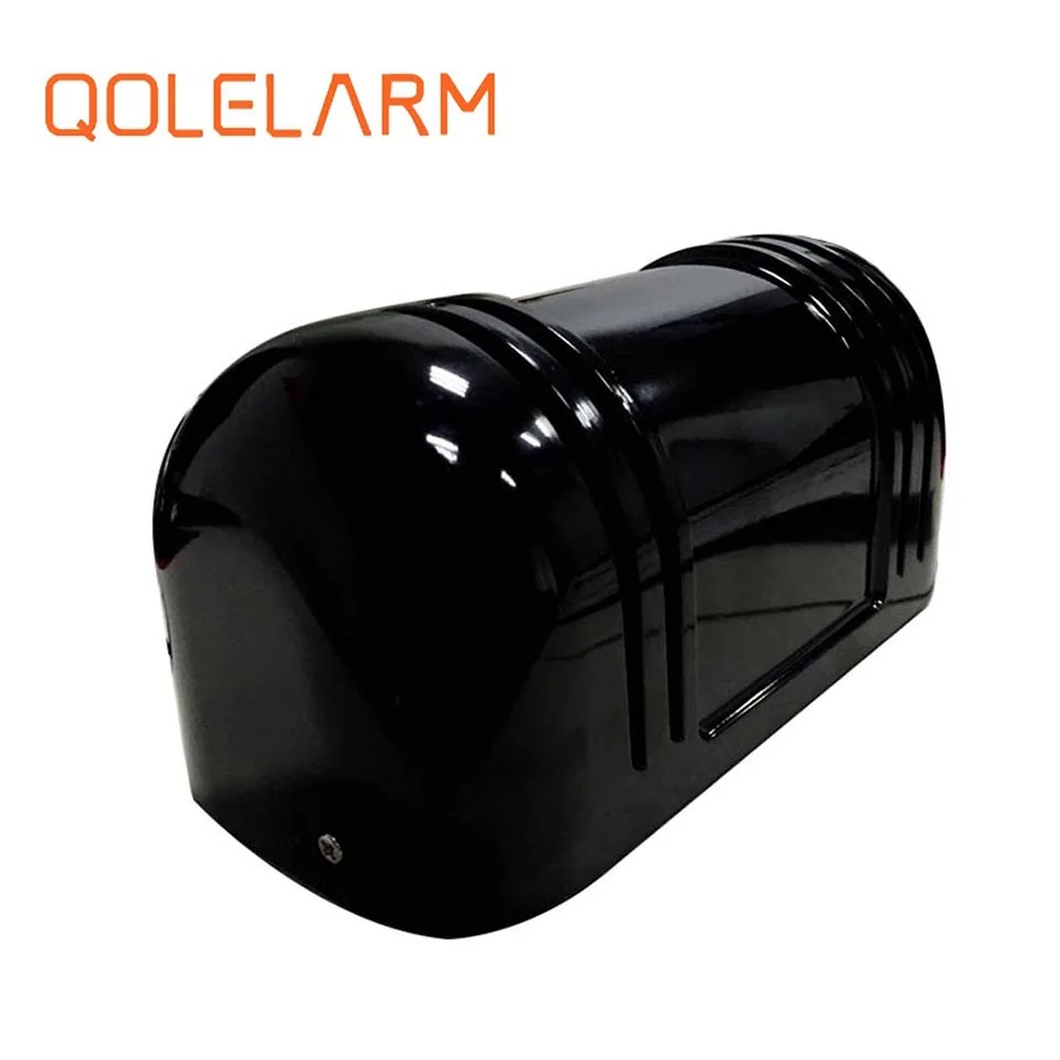 Qolelarm 2/5pcs each lot Dual Beam Sensor Active Infrared Intrusion Detector IR 10m Outdoor Perimeter Wall Barrier Fence
