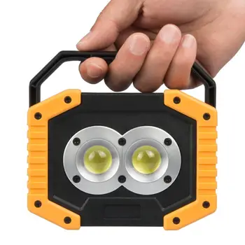 

30W LED Work Light Waterproof USB Rechargeable Flood Lamp Work Light