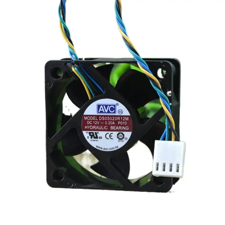 

AVC Qi Hong 5020 DS05020R12M P010 12V 0.20A Four-Wire Cooling Fan