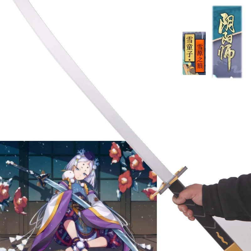

Onmyoji Snorunt Cosplay Sword Cosplay Weapon Wooden Sword for Halloween Christmas Fancy Party Cosplay Props
