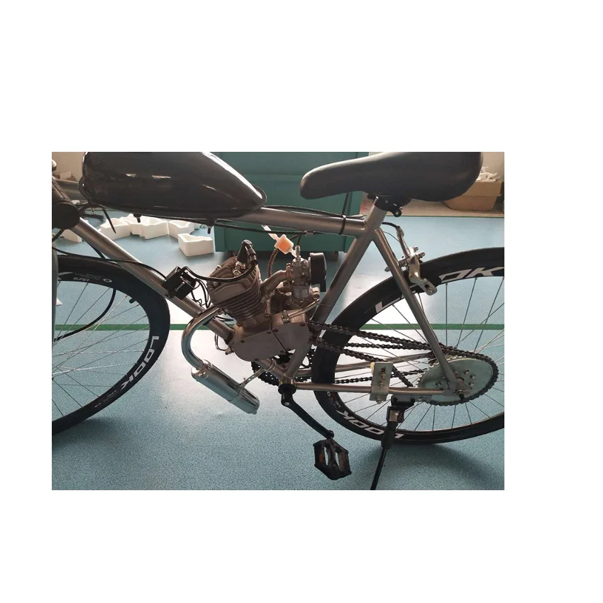 80cc 2 велосипедный мотоцикл комплект бензинового двигателя для DIY электрический велосипед горный велосипед полный комплект велосипед газовый двигатель