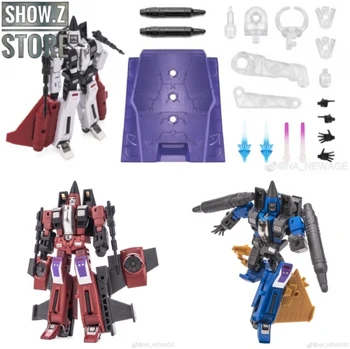 

[Show.Z Store] NewAge H16 H17 H18 Beelzebul,Mammon & Mephisto Thrust,Ramjet & Dirge Set of 3 Transformation Action Figure