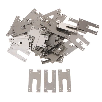 

50 PSC Solar Panel with Frame PV Grounding Clip/Washer/Spacer 1.9*1.0'' Quality and reliability Car Accessories