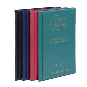 

Collecting Money Organizer 150 Pockets Coins Collection Album Book For Collector Coin Holder Albums Mini Penny Coin Storage Bag