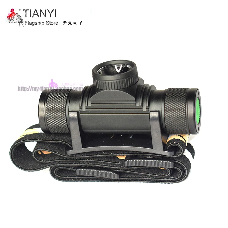 Activefire D20 2000lumens XPG LED Headlight 4-Mode Zoom Headlamp Rechargesble Head Torch Fishing Camping Flashlight