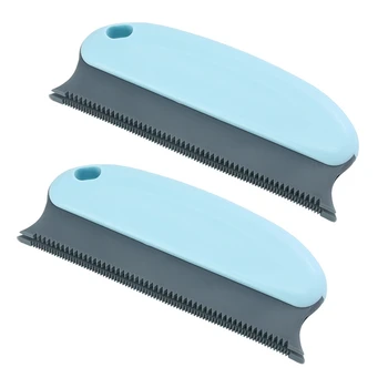 

2 Pcs Sticky Brush Portable Cloth Lint Removal Brush for Home Office Car Dust Reusable Hair Remover Cloth Clean Sticky Portable