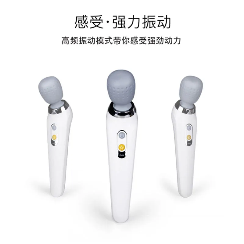 

massager, hand-held vibration charging massage stick, domestic hammer, label