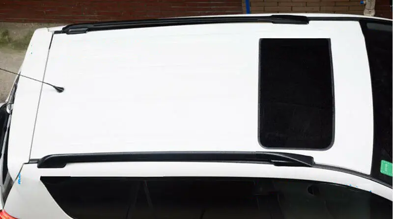 Автомобильные аксессуары модификация автомобиля черный для Toyota RAV4 2006-2012 крыша чехол для барбекю рельс конец оболочки замена 4 шт