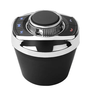

Car Wireless Steering Wheel Control Button With LED Light 8-Key Functions For Car Android Navigation Player Car Accessories