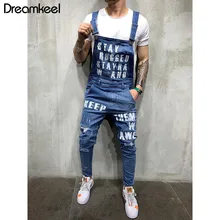 Джинсовые комбинезоны, мужские повседневные штаны, свободные штаны на лямках, мужская мода, хип-хоп комбинезон, штаны для мужчин, уличная одежда в стиле хип-хоп, спортивные штаны Y