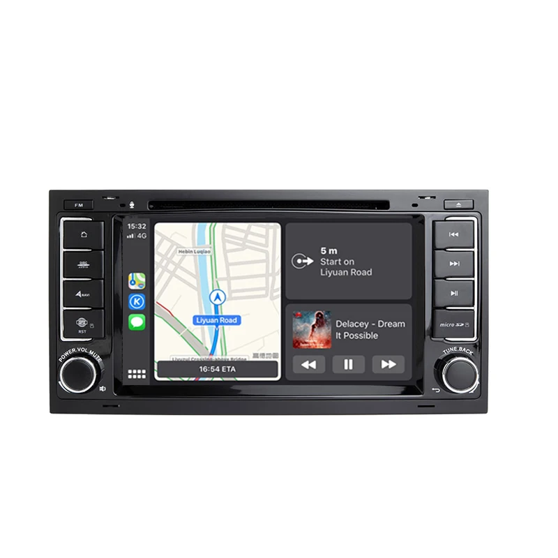 Android 9,0 автомобильный DVD с CarPlay для VW/Volkswagen/Touareg/Transporter/T5 с Canbus Wifi BT GPS система Радио мультимедийный плеер