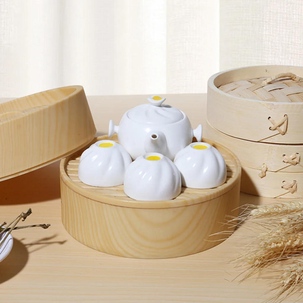 Китайский дорожный чайный сервиз Xiaolongbao, керамический портативный чайный горшок, фарфоровый чайный сервиз Gaiwan, чайные чашки, чайный горшок и более крутые аксессуары