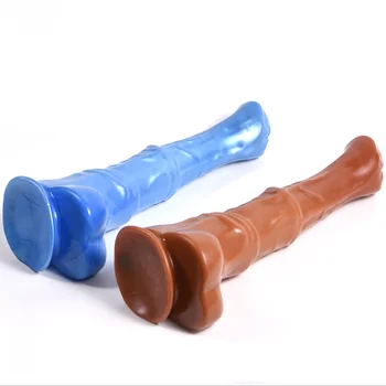 Big Long Horse Dildo Realistic Penis Animal Dildos For Women Huge Dick Suction Cup Giant Dildo Sex Products For Women 5