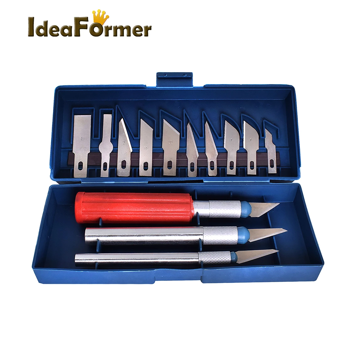 

13pcs Scalpel Sculpture Engrave Carve Knife Blades Metal Blade Wood Carving Knife Blade Replacement Surgical Scalpel Craft Knife