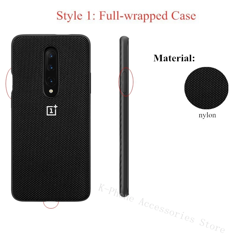 Oneplus 7 Pro Чехол Oneplus7 7pro силиконовый чехол Официальный песчаник нейлон Coque Fundas One plus 7 pro чехол s