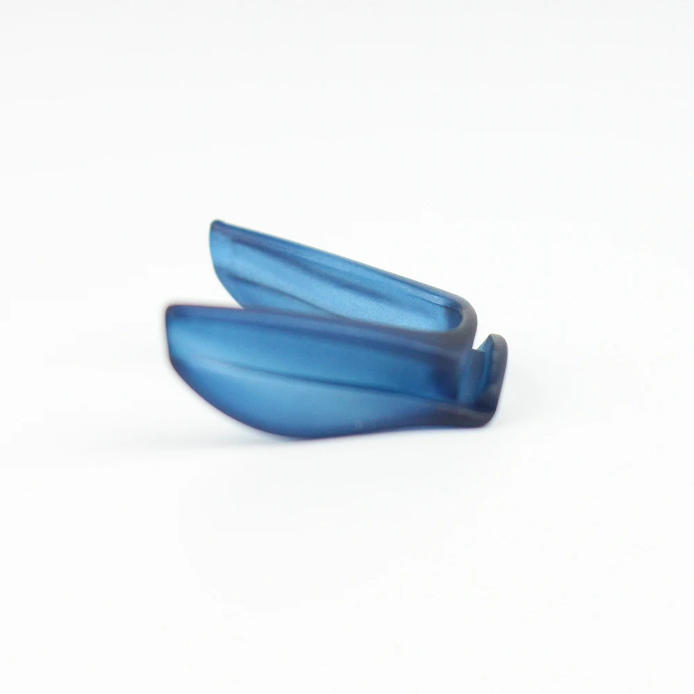 1 Stück PVC Brillen Nasenpolster Brille Anti-Rutsch-Halter Blau Schwarz Rot Grau Braun – Detail 4