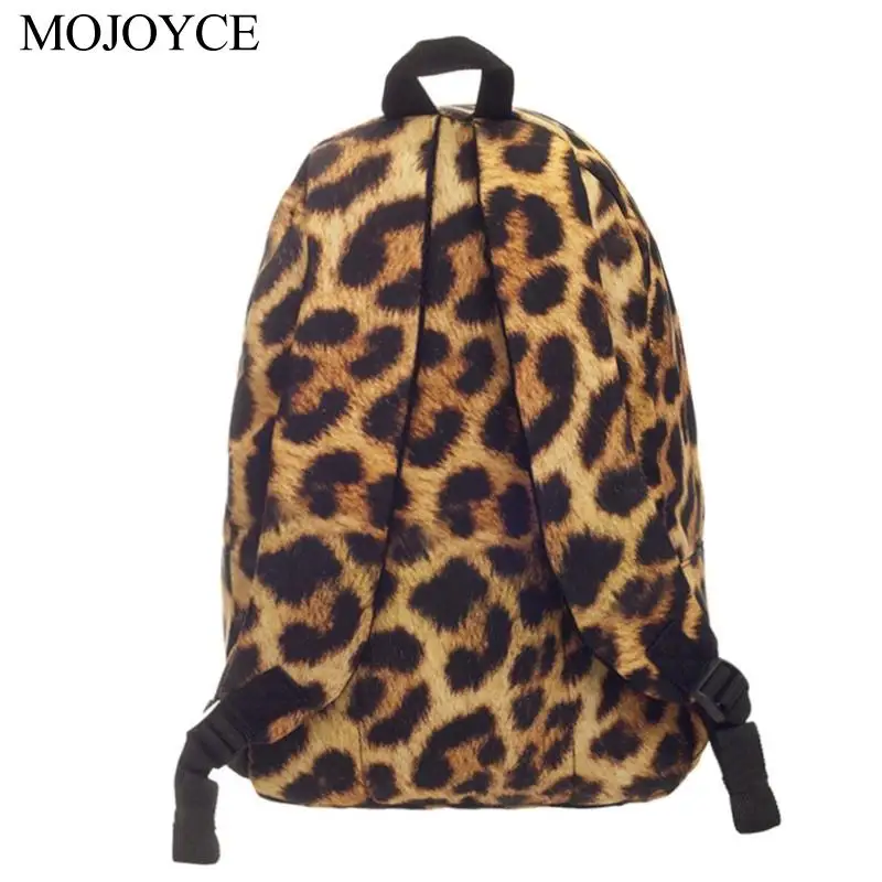 Уличные женские 3D леопардовые рюкзаки с картинками для девочек, дорожные сумки на плечо с полной печатью, школьные сумки Mochila Feminina