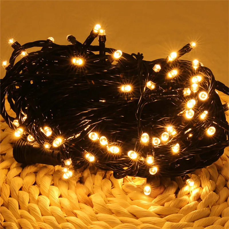 10 м/20 м черный провод USB шнура светильник праздник Рождества Led светильник s Спорт на открытом воздухе обувь для вечерние праздничные свадебные туфли на открытом воздухе Гирлянда Декор