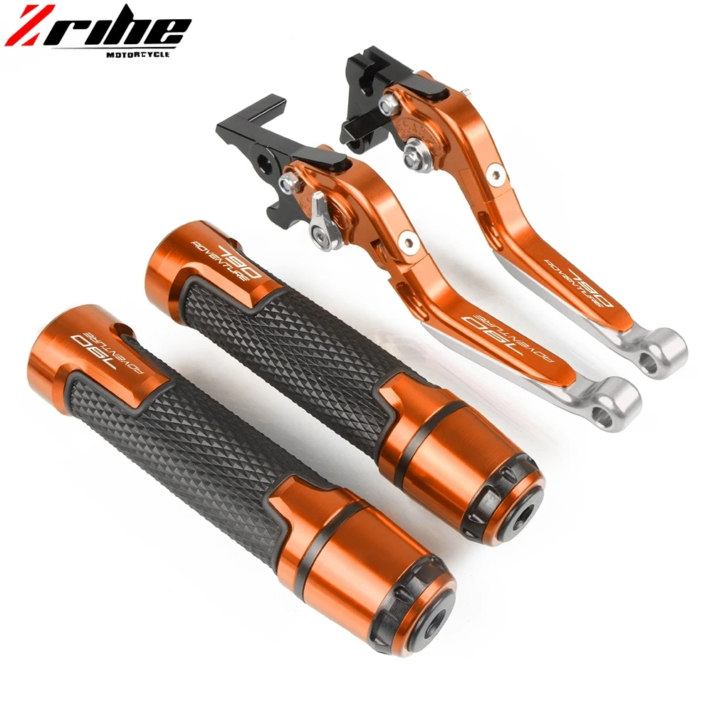 Аксессуары для мотоциклов для KTM 790 Adventure 790 Adventure R выдвижные рычаги Тормозная система сцепления рукоятки на руль - Цвет: H