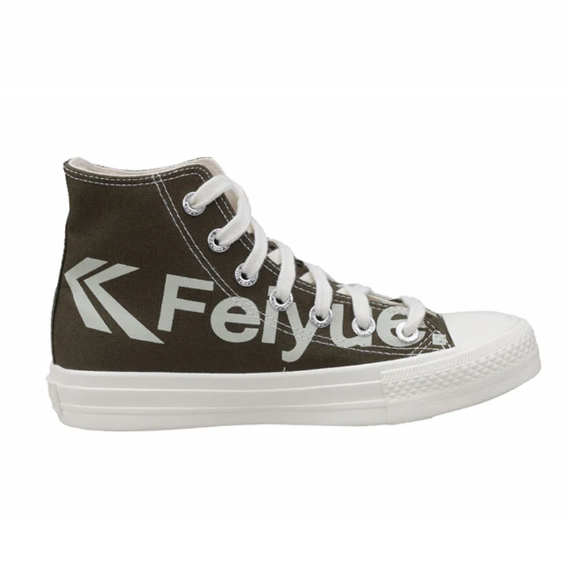 Feiyue высокие классические парусиновые модные туфли для мужчин и женщин унисекс спортивные кроссовки Вулканизированная Скейтбординг Повседневная спортивная обувь