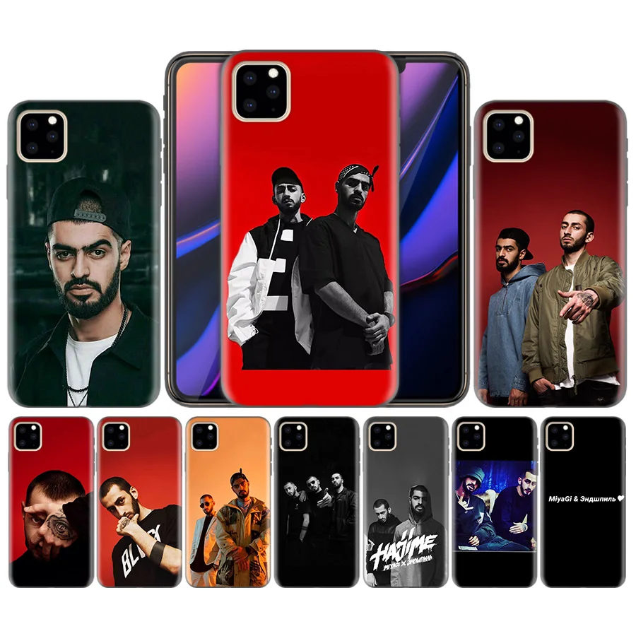 

Silicone Case Cover For iphone 11 11Pro XR XS Max X 7 8 6 6S Plus 5 5S 5C SE 7+ 8+ 6+ 6s+ Miyagi & Endshpiel Fudnas Capa Couqe