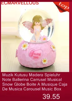 Подарок для девушки Carrossel Ballerina Muziekdoosje Spieluhr снежный шар Boite A Musique Music Caja De Musica музыкальная шкатулка
