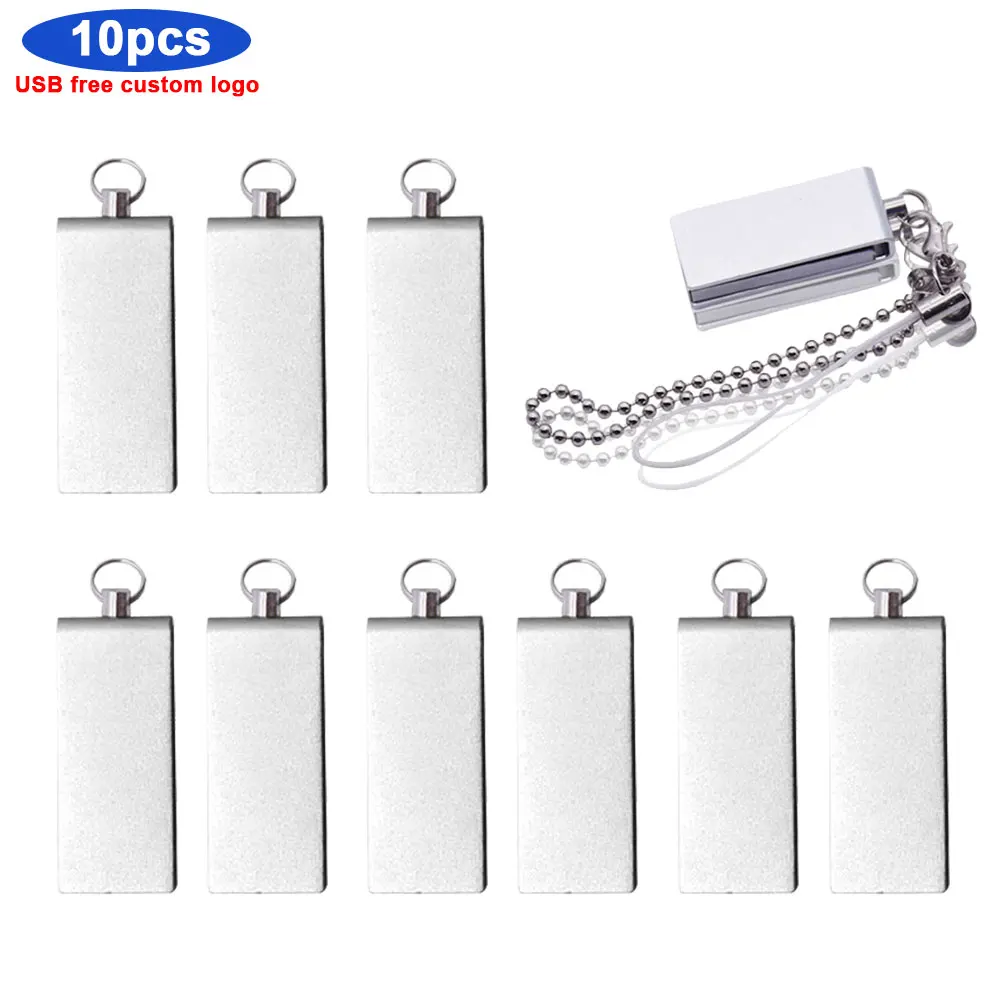 10 шт./лот акция мини флешка 8 ГБ 16 32 USB 2 0 флеш-накопитель 64 128 высокоскоростная