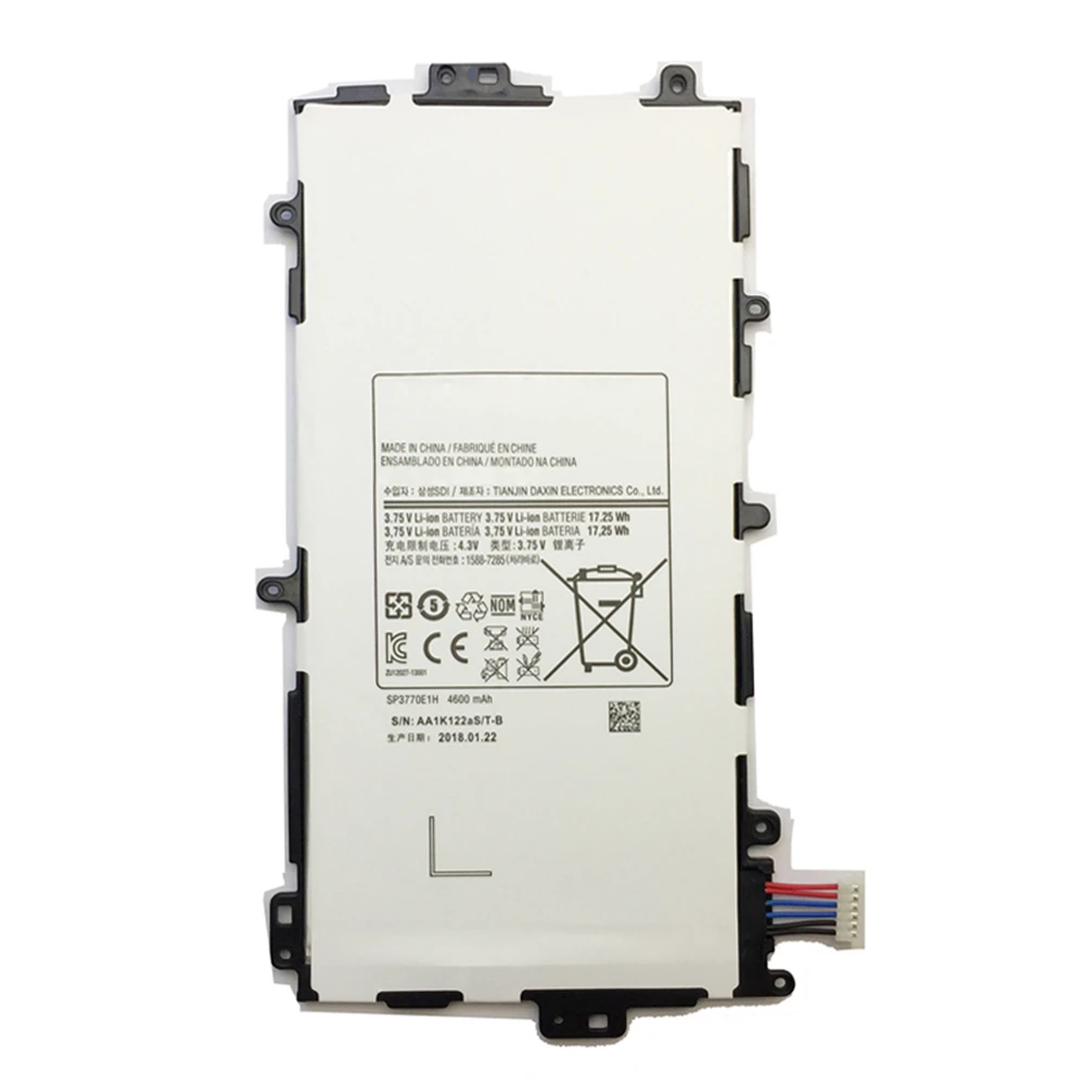 Аккумулятор SP3770E1H для Samsung Galaxy Note 8 0 GT N5100 N5120 N5110 4600 мАч сменные