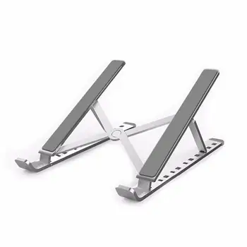 

LISM Adjustable Foldable Laptop Stand Non-slip Desktop Notebook Holder Laptop Stand For HP/ Macbook/iPad Pro/ DELL
