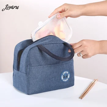 

Thermal Bag Cooler Handbag Portable Lunch Box Bag for Women Neoprene Lunch Bag Marmita Food Picnic Lunch Tote Bento Pouch